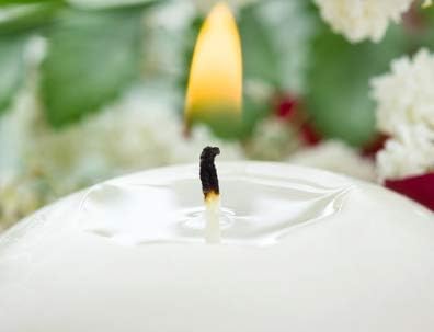 D'light Online Large White Floating Candles 3 Inch Wax Discs for Events, Weddings, Spa, Home Decor, Special Occasions, Cylinder Vases, Centerpieces, Pool and Holidays (Large - 3" (Set of 24), White)