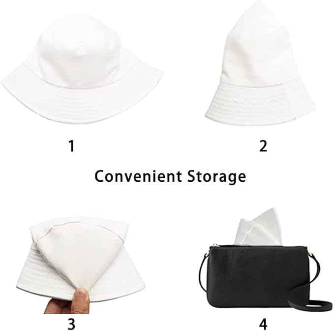 Malaxlx Unisex Bucket Hat Beach Sun Hat Aesthetic Fishing Hat for Men Women Teens, Reversible Double-Side-Wear