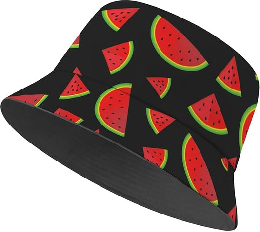 Bucket Hat for Women Men Unisex Sun Cap Packable Outdoor Fisherman Hat Headwear,Reversible Double-Side-Wear