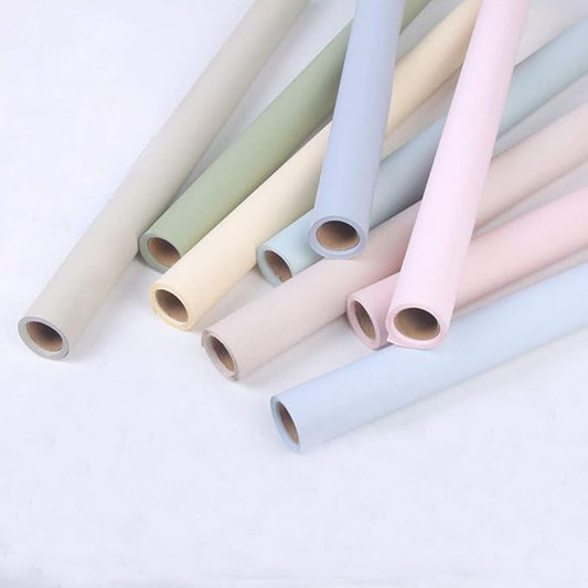 FWSA WRAPS Flower Wrapping Paper Roll Korean Floral Bouquet Packing Supplies Waterproof Fresh Flowers Gift Packaging Marterials (COLOR 8)