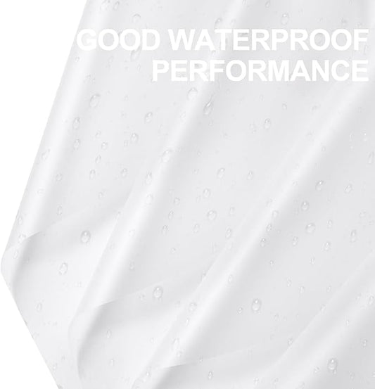 WRAPAHOLIC 20 Sheets Flower Wrapping Paper - 22.4 x 22.4 inch Pure Translucent White Water-Resistant Floral Bouquet Wrapping Paper, Florist Supplies Packaging for Wedding Birthday Gift DIY