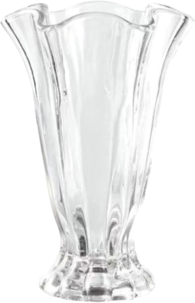 Glass Flower Vase Flower Bouquets Vase,Home Decor for Centerpieces Transparent for Office Party Bridal Shower Home Decor