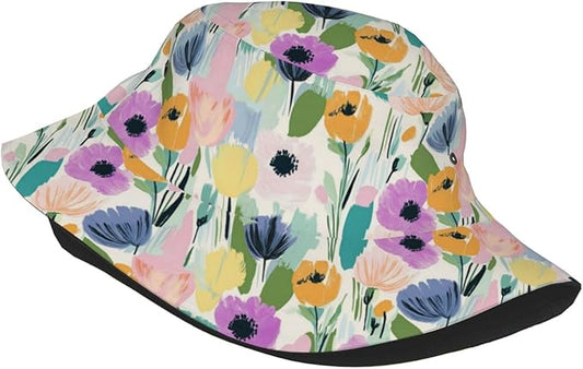 Bucket Hats Fashion Sun Cap Packable Outdoor Fisherman Hat for Women and Men Travel