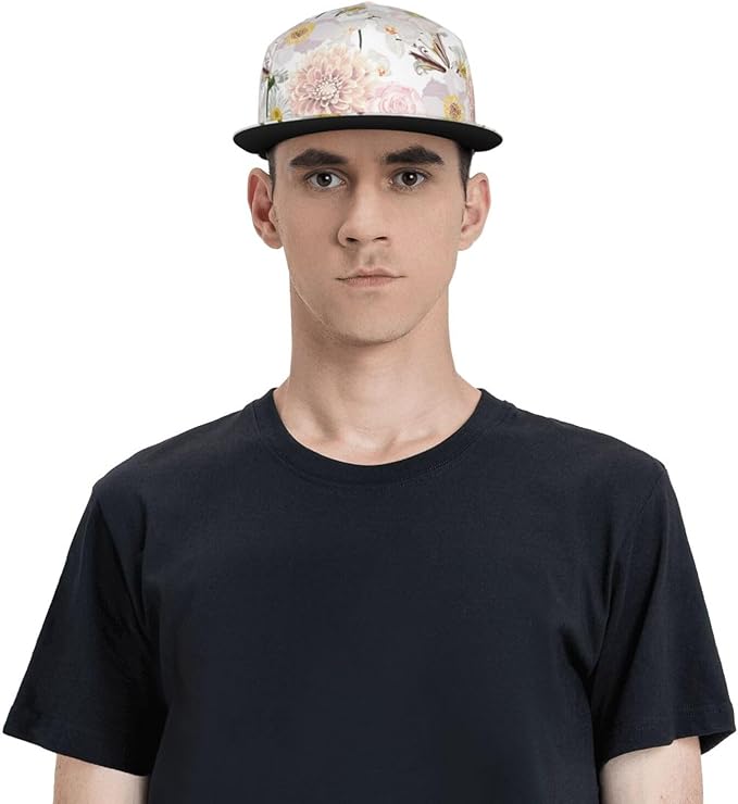 Tulip Flower Baseball Cap for Women Baseball Caps Flower Hat Tulip Baseball Hats Womens Cap for Outdoor