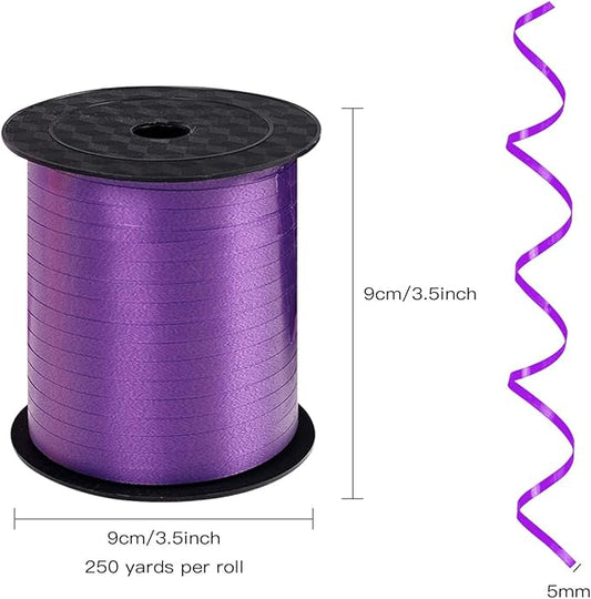 7 Pack Curling Ribbon - 1750 Yards Crimped Balloon Ribbon - Gift Wrap & Crafts (Colorful) For Mothers Day, Birthday, Wedding, Party Decoration