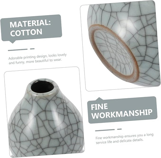 Cabilock Flower Display Container Stylish Ceramic Vase for Home Office Shop Made of Material
