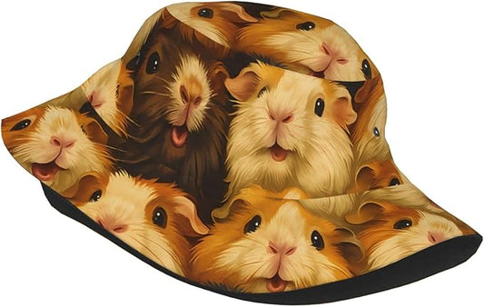 Cute Potted Cactus Bucket Hat Novelty Sun Hats Trendy Fisherman Cap for Men and Women