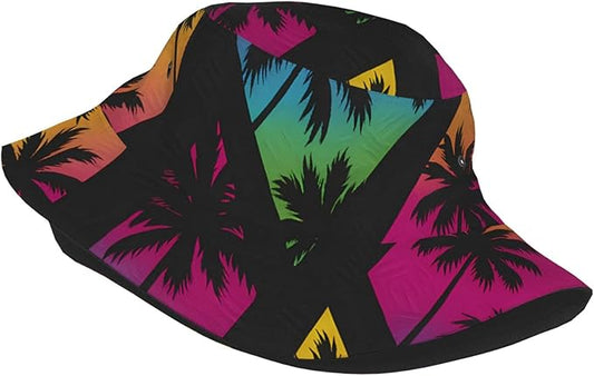 Cute Potted Cactus Bucket Hat Novelty Sun Hats Trendy Fisherman Cap for Men and Women