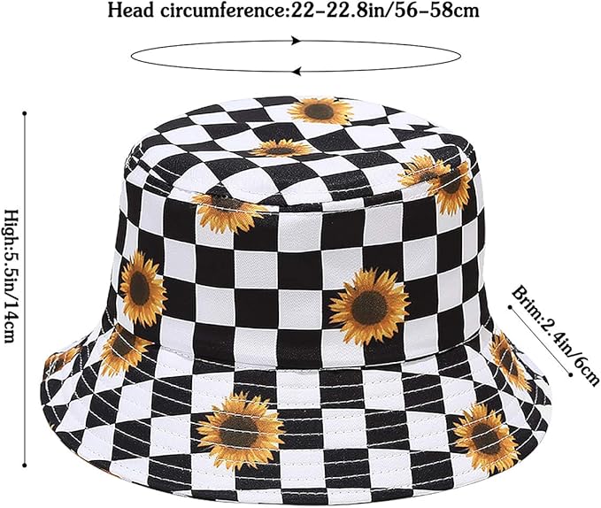Malaxlx Unisex Bucket Hat Summer UPF 50+ Sun Protection Outdoor Beach Fishing Travel Hiking Hat