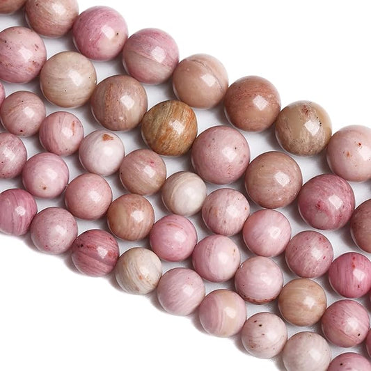4MM 86PCS Natural Stone Red Rhodochrosite Gemstone Crystal Beads for Jewelry Making DIY Bracelet Necklace Semi Precious Beads