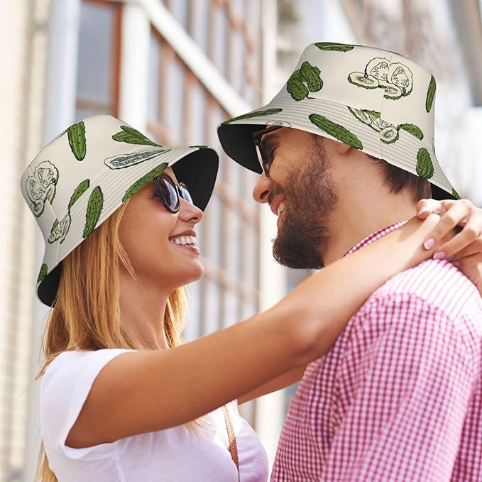 Funny Bucket Hat for Men Women Fashion Unisex Fishing Hat Fisherman Sun Caps Headwear for Outdoor Summer Travel Hiking Beach