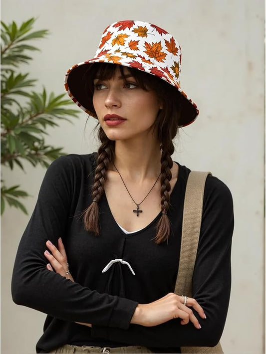 Bucket Hat Unisex for Men Women Funny Fashion Fishing Hat Cute Fisherman Cap