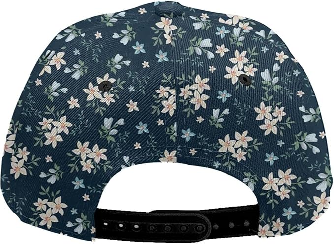 Floral Baseball Cap for Women Fashionable Adjustable Dad Hat Low Profile Running Hat for Summer Sporting Working Hiking