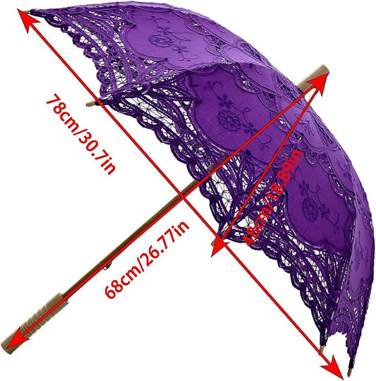 Chinese Japanese Handmade Parasol Umbrella,Asian Decoration DIY Art Dance Classical Umbrella for Wedding Parties Photography Costumes Cosplay