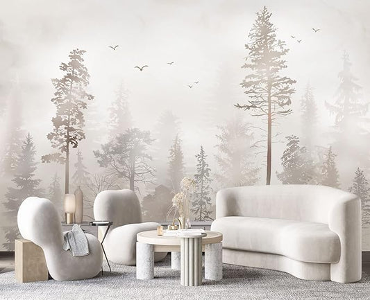 Forest Wall Mural Wallpaper for Bedroom 137" x 100"