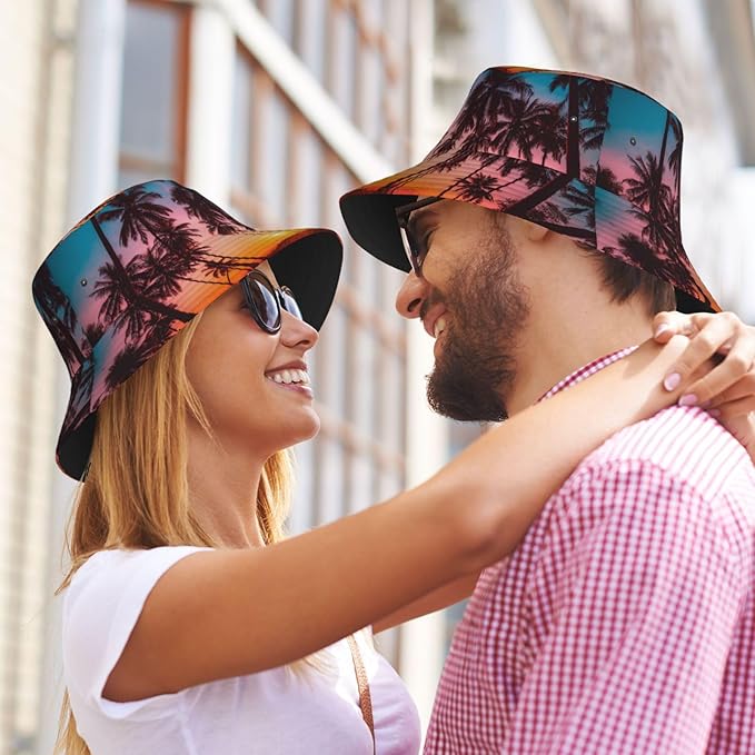 Small Daisy Green Chrysanthemum Flower Bucket Hats Fashion Sun Cap Packable Outdoor Fisherman Hat for Women and Men