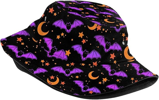 Bucket Hat for Women Men Funny Halloween Hats Packable Outdoor Fisherman Hats Caps Unisex