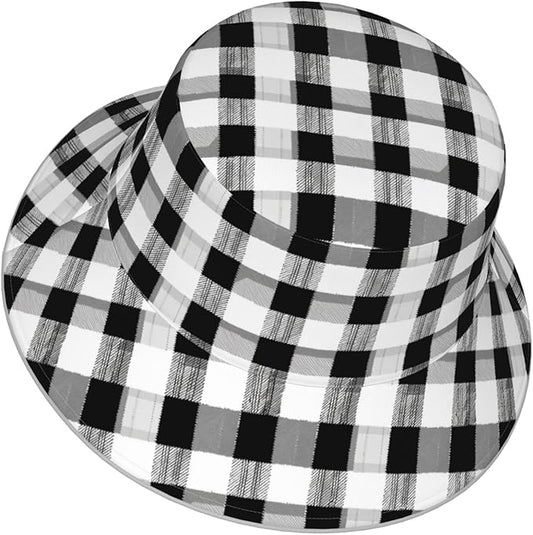 Bucket Hat Double-Side-Wear Reversible Sun Hat Beach Travel Hiking for Women Men