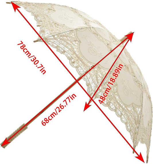 Chinese Japanese Handmade Parasol Umbrella,Asian Decoration DIY Art Dance Classical Umbrella for Wedding Parties Photography Costumes Cosplay