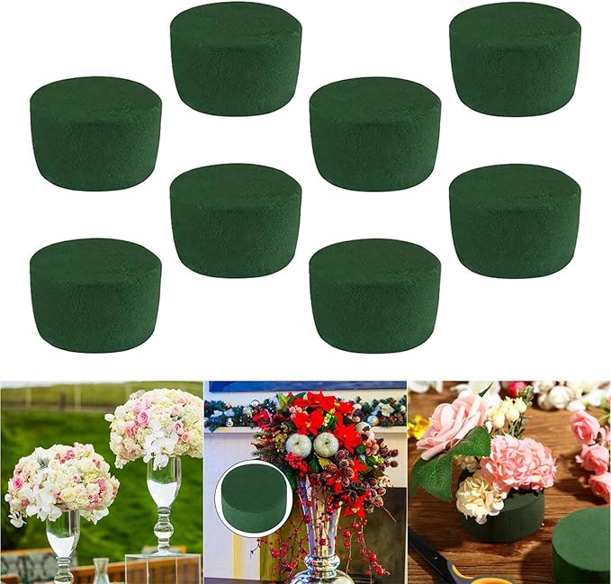 8Pcs Floral Foam Blocks Floral Flower Arrangement Craft Mud Foam Kit