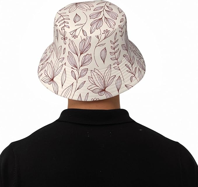 Rustic Autumn Cows and Pumpkins Bucket Hat Novelty Sun Hats Trendy Fisherman Cap for Men and Women