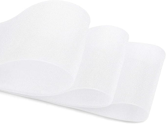 Humphrey's Craft 1-1/2 Inch White Shimmer Sheer Organza Ribbon - 25 Yards White Crafts Gift Wrapping Wedding Bouquet Baby Shower Decoration Christmas Tree Wreaths.