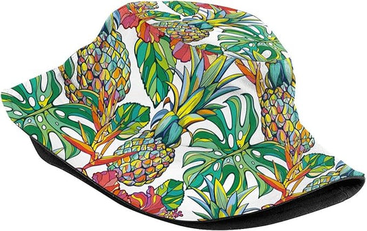 Bucket Hat Sun Beach Packable Fisherman Cap for Women Men Summer Outdoor Hiking