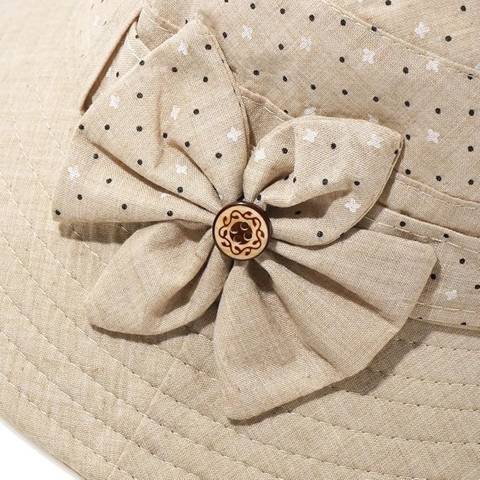 Glamorstar Cloche Hats for Women Vintage Bowler Hat Floral Fedora Bucket Hats