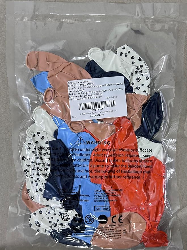 Dog Paw Balloons Orange and Blue 60pcs 12 Inch Paw Print Puppy Balloons Navy Blue Pastel Orange Beige Latex Helium Balloon for Boys Paw Space Theme Baby Shower Blue Birthday Party Decorations