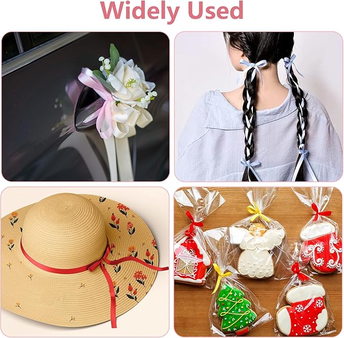 20 Colors Ribbon for Gift Wrapping, Flower Bouquet and Crafts - Versatile Wrapping Ribbon for All Occasions