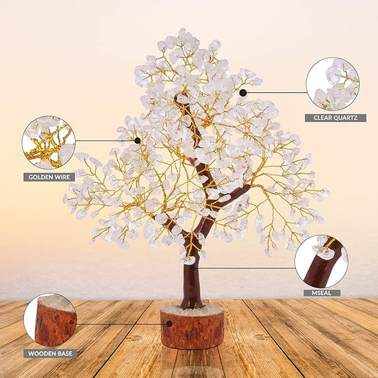 Clear Quartz Crystal, Crystals and Healing Stones, Bonsai Tree - Gemstones and Crystals, Chakra Tree, Meditation Accessories, Chakra Stones, Crystals, Spirtual Things, Room Decor, Reiki Supplies