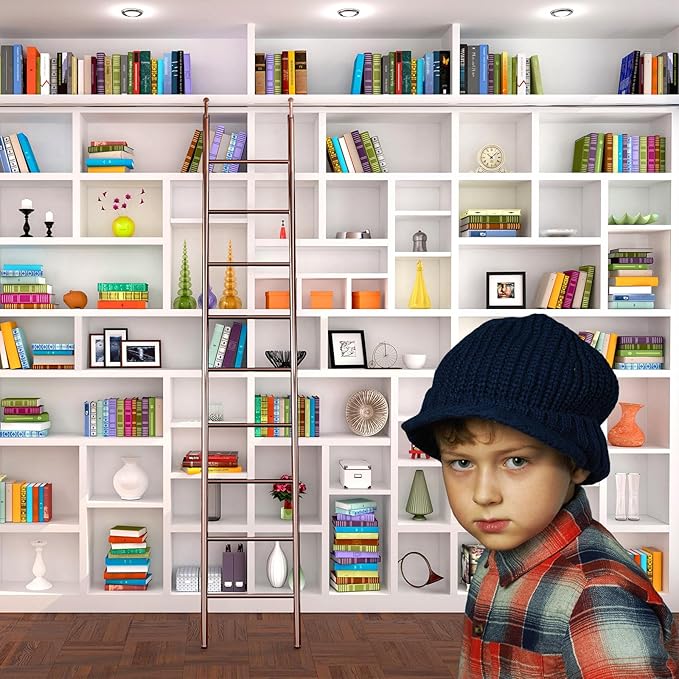 Bookshelf Photography Background Bookcase School Library Backdrop Online Office Conference Background Webcam Zoom Meeting Decoration Backdrop Photo Studio Office Wallpaper Decor 8x6ft