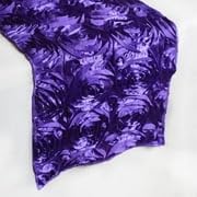 Efavormart Wonderland Rosette Premium Table Runners for Weddings Party Banquets Decor Fit Rectangle and Round Table - Purple