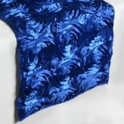 Efavormart Wonderland Rosette Premium Table Runners for Weddings Party Banquets Decor Fit Rectangle and Round Table - Royal Blue