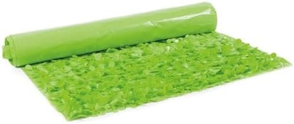 Anderson's Light Green Vinyl Floral Sheeting,15 Ft. Parade Float Decoration for Trailers, Parties, Weddings, Proms, Photo Backdrops & Events – Durable Fringe Garland for Indoor/Outdoor Use