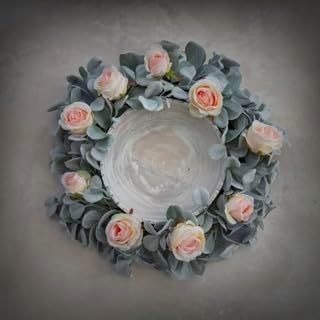 Blossom Flowers Decoration Wallpaper Newborn Baby Photography Background Backdrop Newborn Kids Baby Portrait Backdrop Photoshoot Photo Studio (Boho Pink)