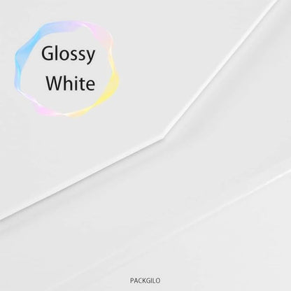1PCS White Gift Box with Ribbon 9.5x7x4 Inches，Sturdy Gift Box with Lid for Gift Packaging, Foldable Magnetic Closure Storage Boxes, Bridesmaid proposal box, Rectangle Collapsible Box