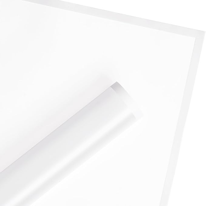 WRAPAHOLIC 20 Sheets Flower Wrapping Paper - 22.4 x 22.4 inch White Border Water-Resistant Floral Bouquet Wrapping Paper, Florist Supplies Packaging Paper for Wedding Birthday Gift DIY