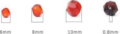 Faceted Natural Dream Agate Stone Round Beads 6mm 36cm/Strand for Jewelry Making