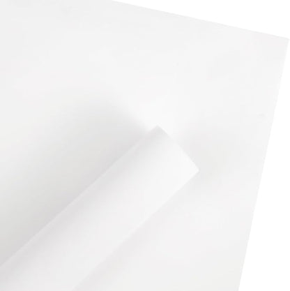 WRAPAHOLIC 20 Sheets Flower Wrapping Paper - 22.4 x 22.4 inch Pure White Water-Resistant Floral Bouquet Wrapping Paper, Florist Supplies Packaging for Wedding Birthday Gift DIY
