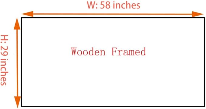 Ardemy Landscape Wall Art for Living Room Extra Large Wildflower Pictures Wall Decor Coastal Sunset Floral Canvas Textured Bedroom Flower Paintings Artwork Home Office, 58"x29"
