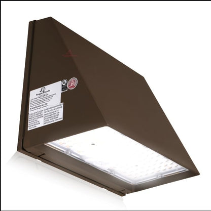 RuggedGrade 40W - Tucana III TunableTech Series - 5,800 Lumens - LED Wall Pack Light with Photocell - Color Selectable 3000K/4000K/5000K - Outdoor LED Light - DLC 5.1 Premium