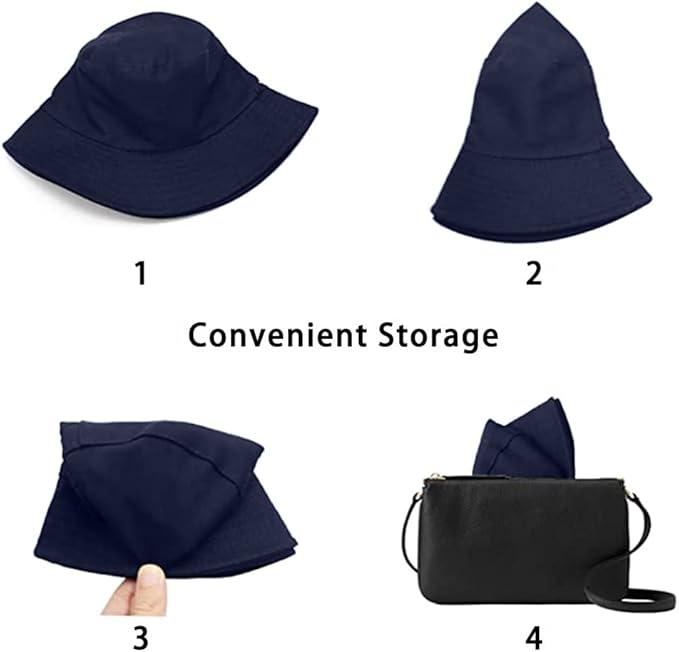 Malaxlx Unisex Bucket Hat Beach Sun Hat Aesthetic Fishing Hat for Men Women Teens, Reversible Double-Side-Wear