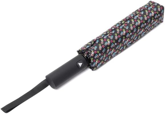 Nollia Windproof Automatic Travel Umbrella, Compact Portable with Reinforced Ribs for Sun & Rain