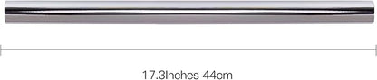 RUSPEPA Silver Metallic Wrapping Paper - Solid Color Paper Perfect for Wedding, Birthday, Christmas, Baby Shower - 17 Inches X 32.8 Feet