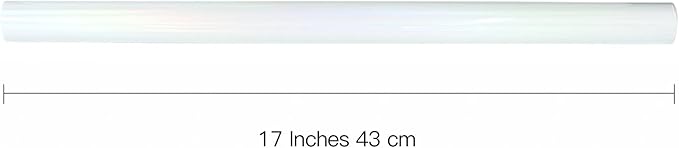RUSPEPA White Metallic Wrapping Paper - Solid Color Paper Perfect for Wedding, Birthday, Christmas, Baby Shower - 17 Inches X 32.8 Feet