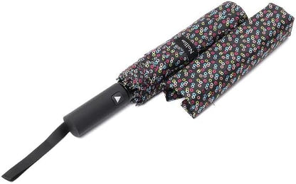 Nollia Windproof Automatic Travel Umbrella, Compact Portable with Reinforced Ribs for Sun & Rain