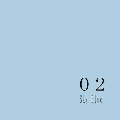 HuaMei Huamei Seamless Photography Background Paper, Photo Backdrop Paper #93 Arctic White (6.8x16 Feet, Sky Blue)