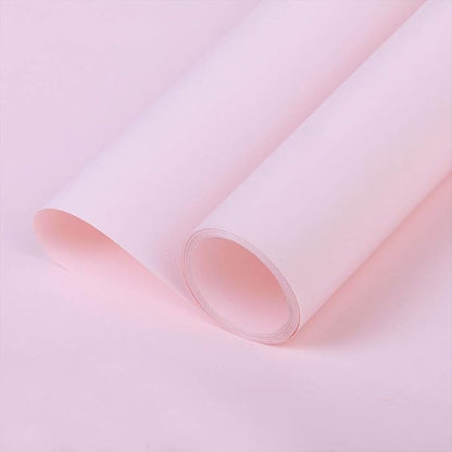 FWSA WRAPS Pink Flower Wrapping Paper Roll Korean Floral Paper for Bouquets Florist Supplies Waterproof Fresh Flowers Gifts Packaging Marterials Valentine's Day Wedding Mother's Day (COLOR 10)