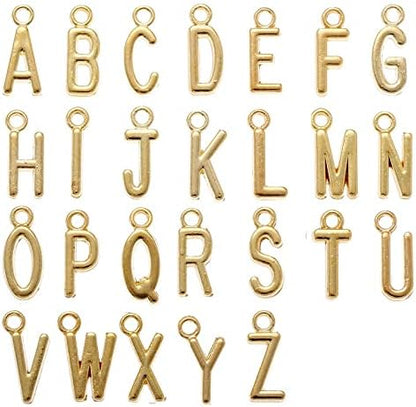 ZSJTYHX Gold Charms Bracelet Making Kit,Charms for Jewelry Making Supplies 362pcs DIY Bulk Heart Star Letter Accessories Silver Crafts for Adults Women Flower Beads Fashion Pearl Trendy Assorted Bag